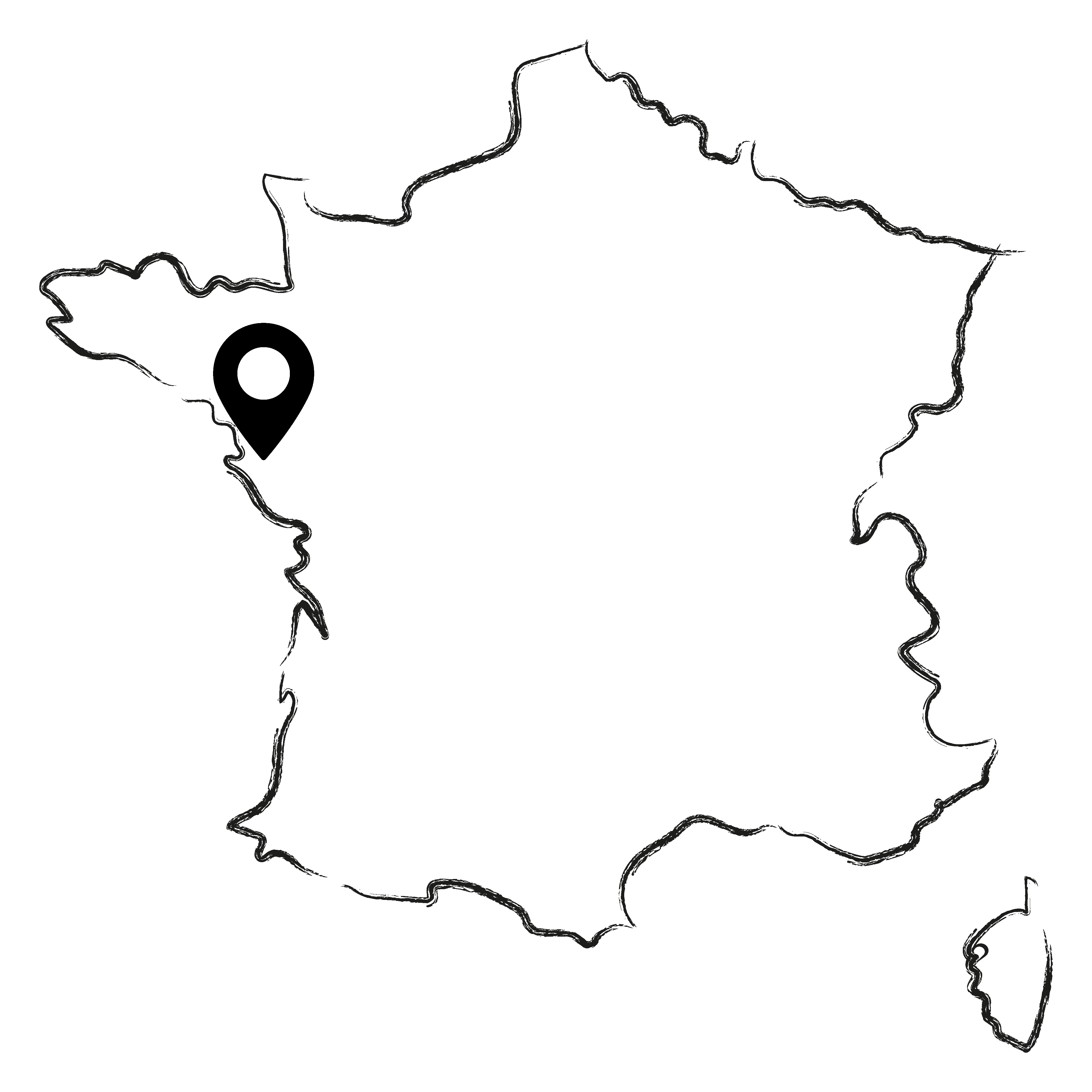 Le P'tit Pavé du Gois est fabriqué dans notre atelier de Machecoul en Loire-Atlantique