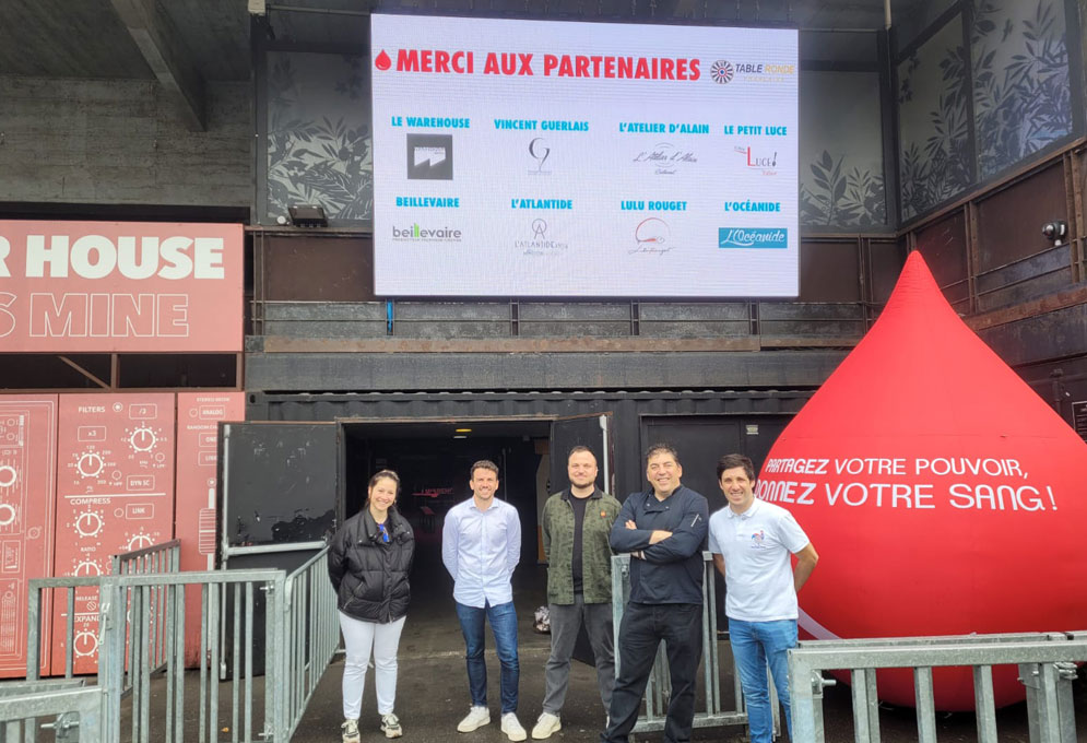 Don du sang 2024 à Nantes, nous étions partenaires !