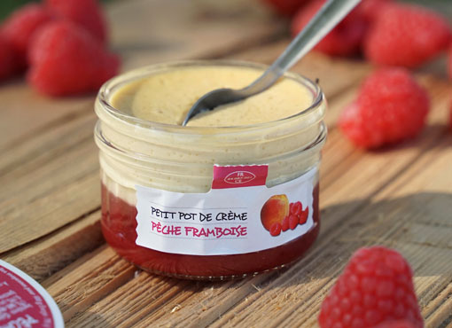 Nouveauté dessert : les petits pots de crème !